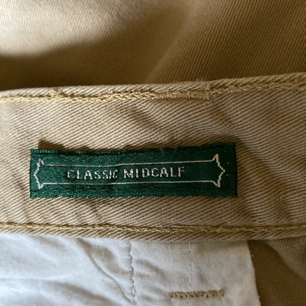 Lauren Jean Co. - Woman’s (classic mid calf) capri khaki jeans, Size: 8P